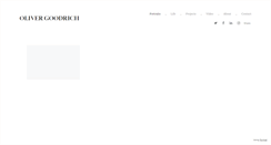 Desktop Screenshot of olivergoodrich.co.uk